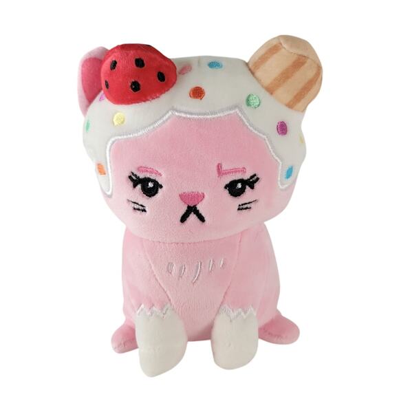 Moriah Elizabeth Ice Cream Plush Lot of 2 6" Pickle Bean Bonkers 2024 Toy - Picture 8 of 13